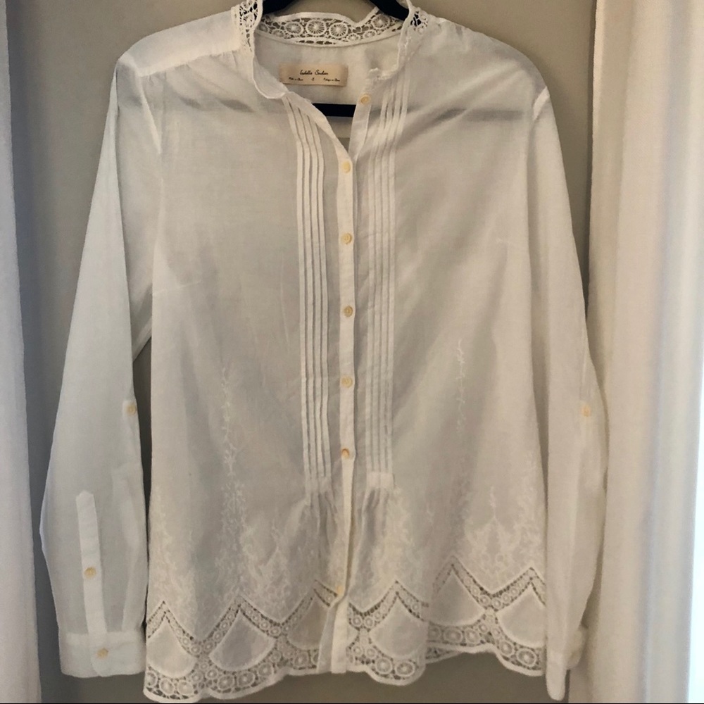 Anthropologie Isabella Sinclair Button Down